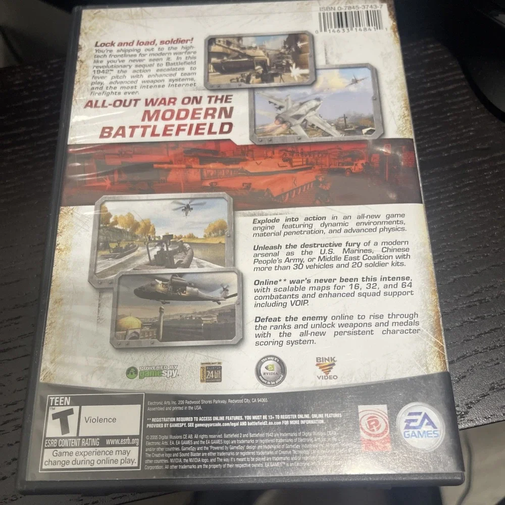 Battlefield 2 (PC, 2005) 3discs